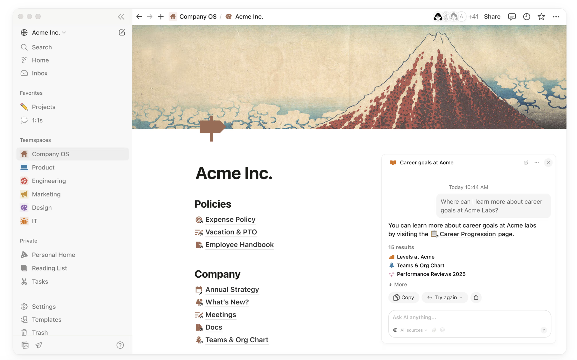Notion best personal knowledge management software