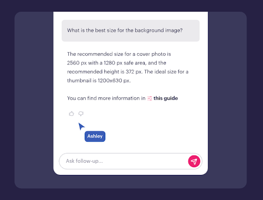 Stonly ai knowledge base software example