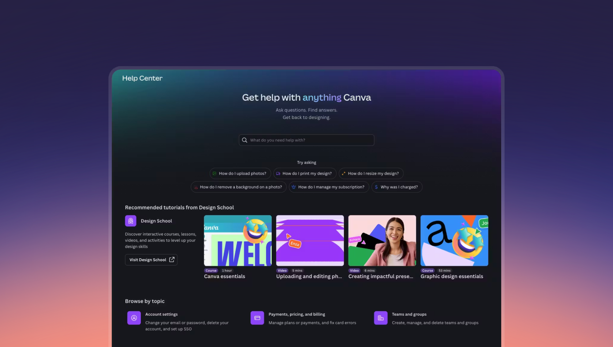 Canva - Stonly help center awards