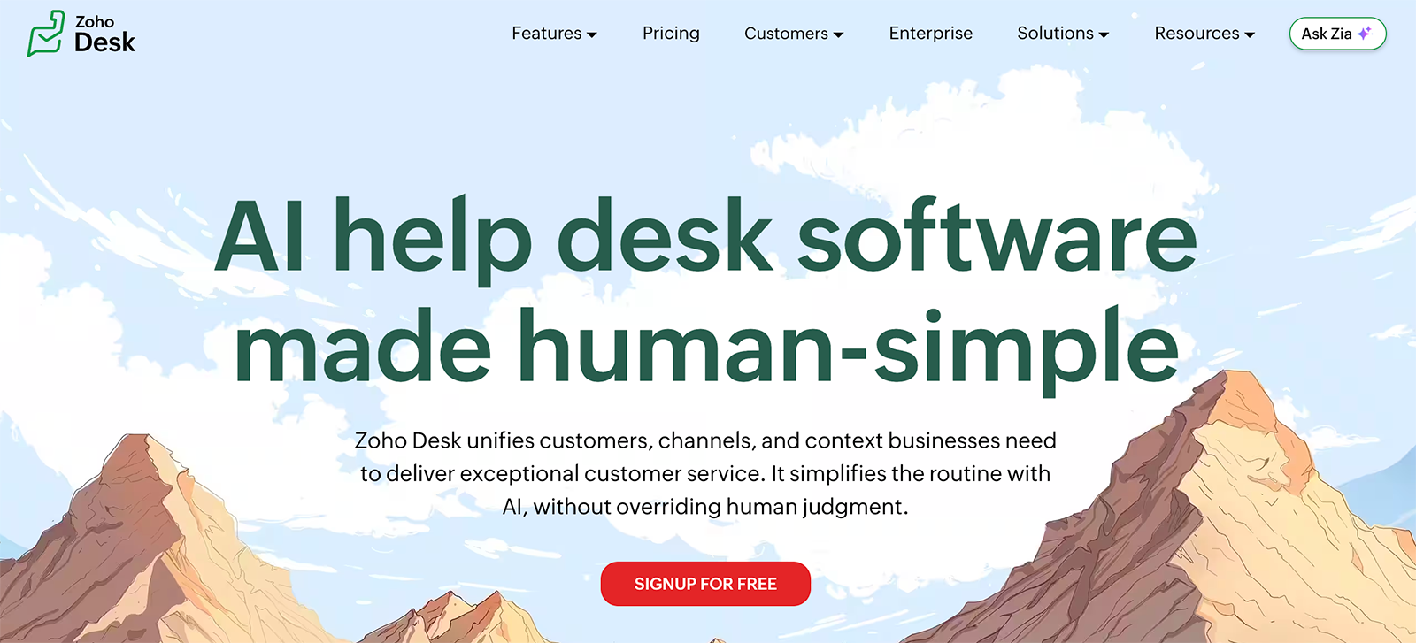 Zoho Desk